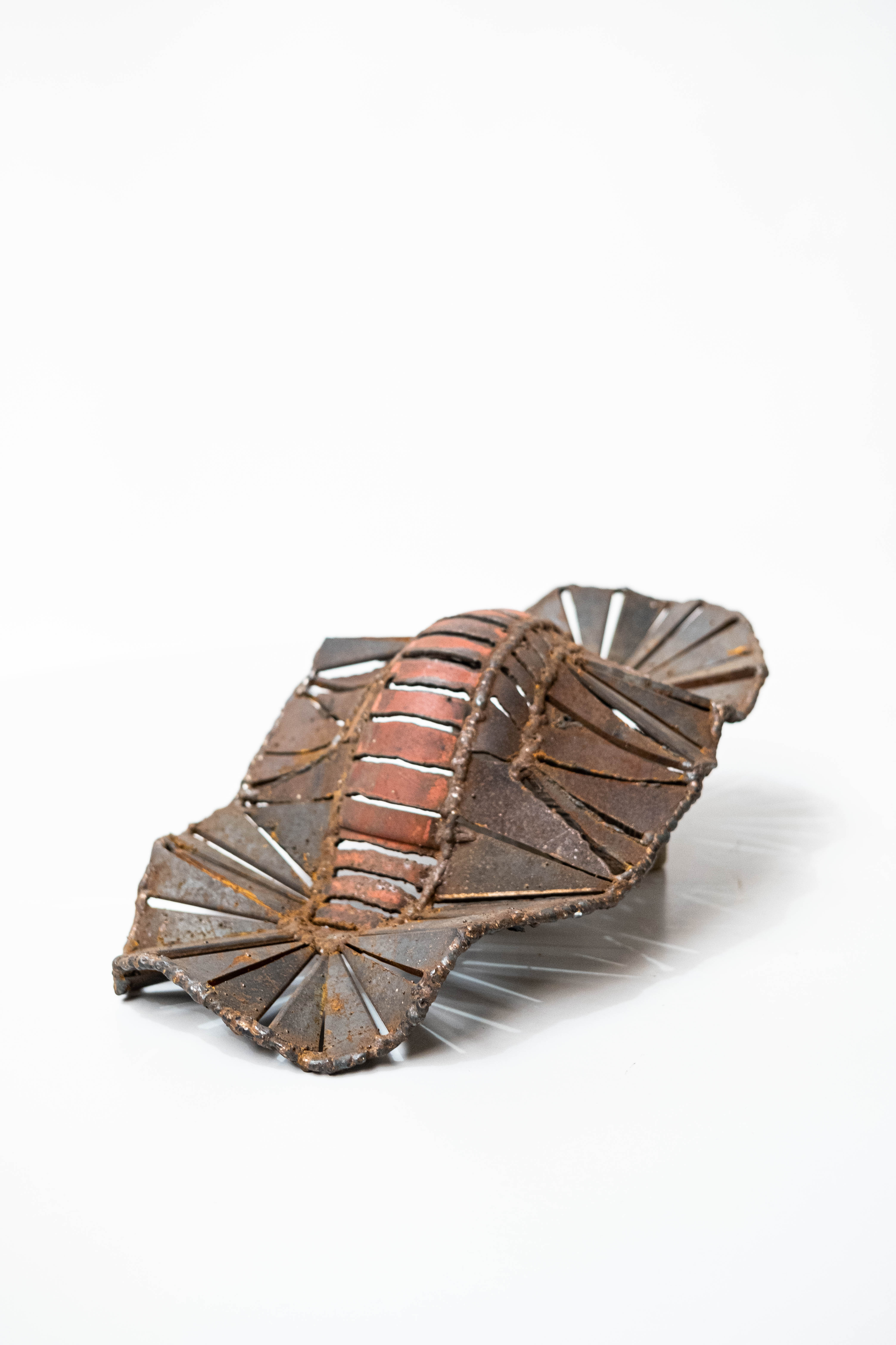 sculpture metal outdoor sea snail marisja smit art 