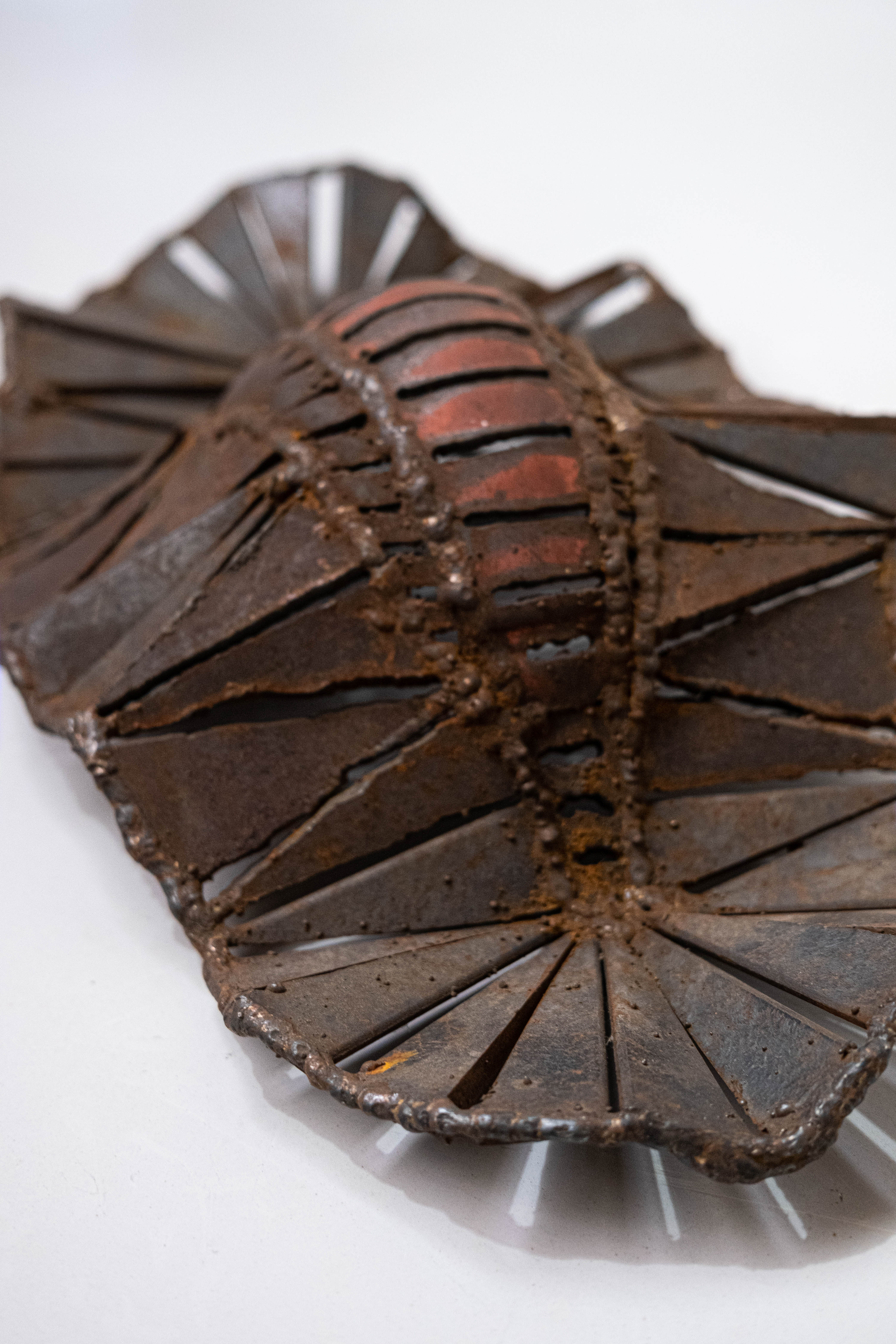 sculpture metal outdoor sea snail marisja smit art 