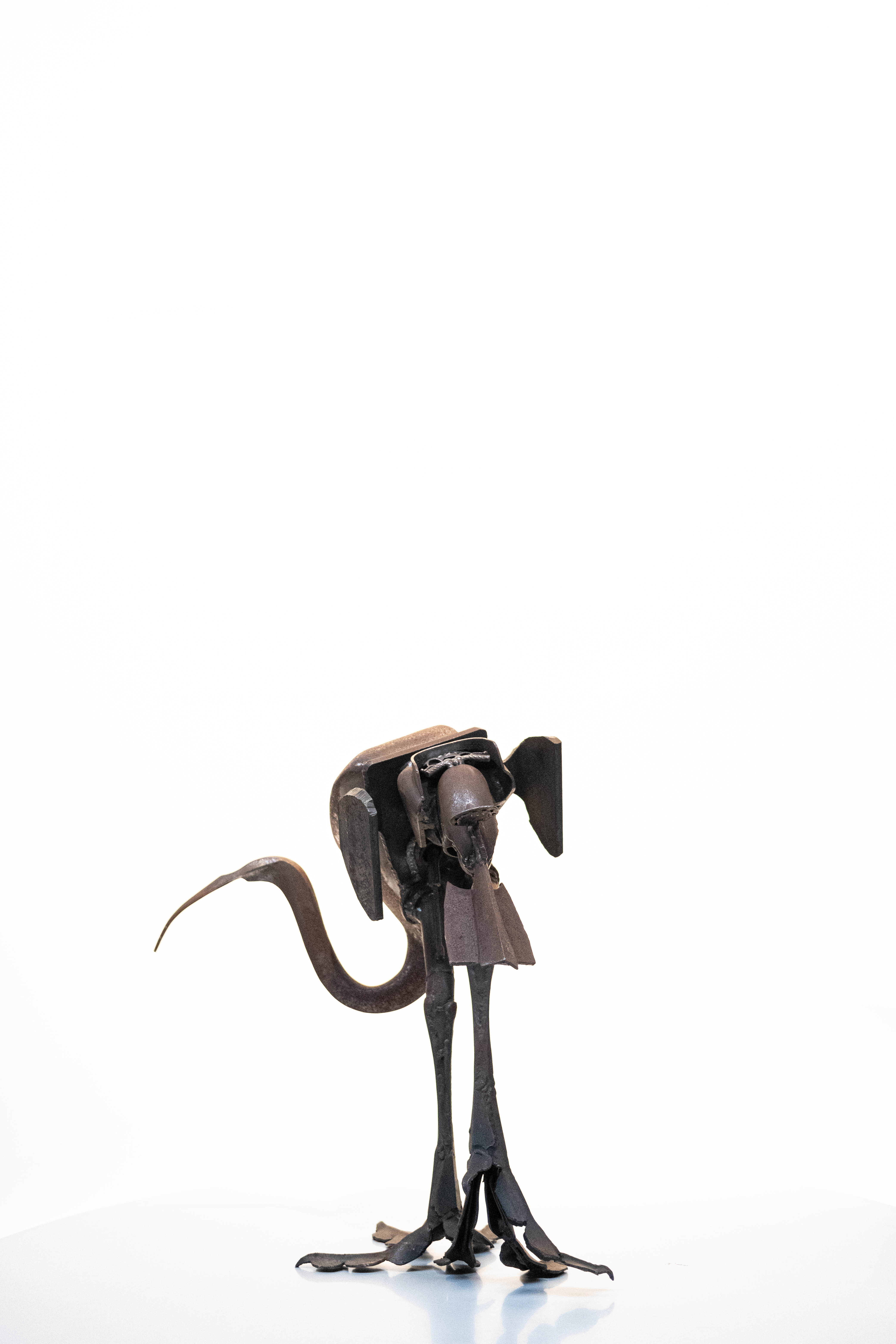 sculpture metal artwork bird art outdoor decoration 